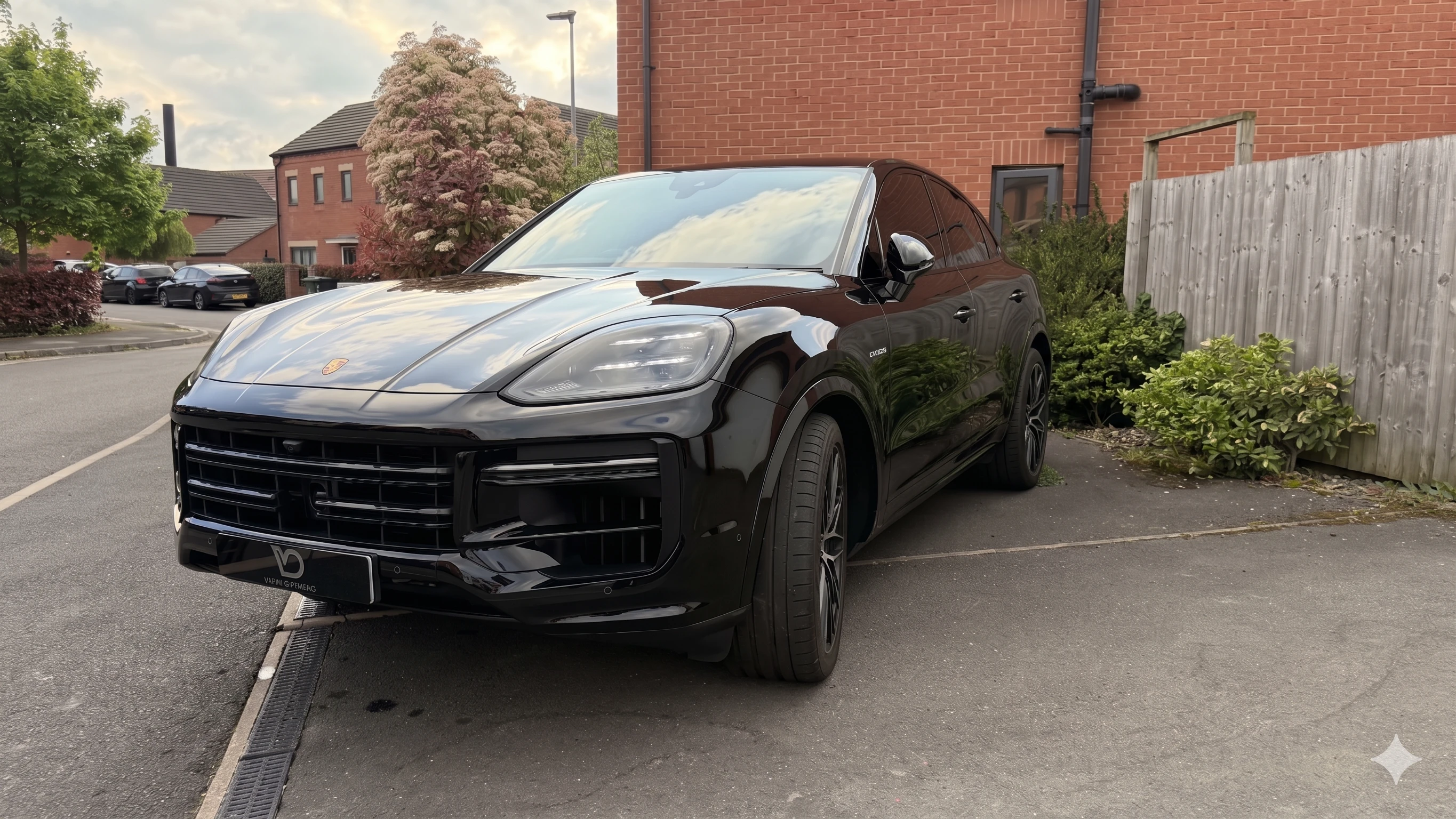 After — Porsche Cayenne with deep gloss corrected paintwork by Velux Detailing, West Midlands